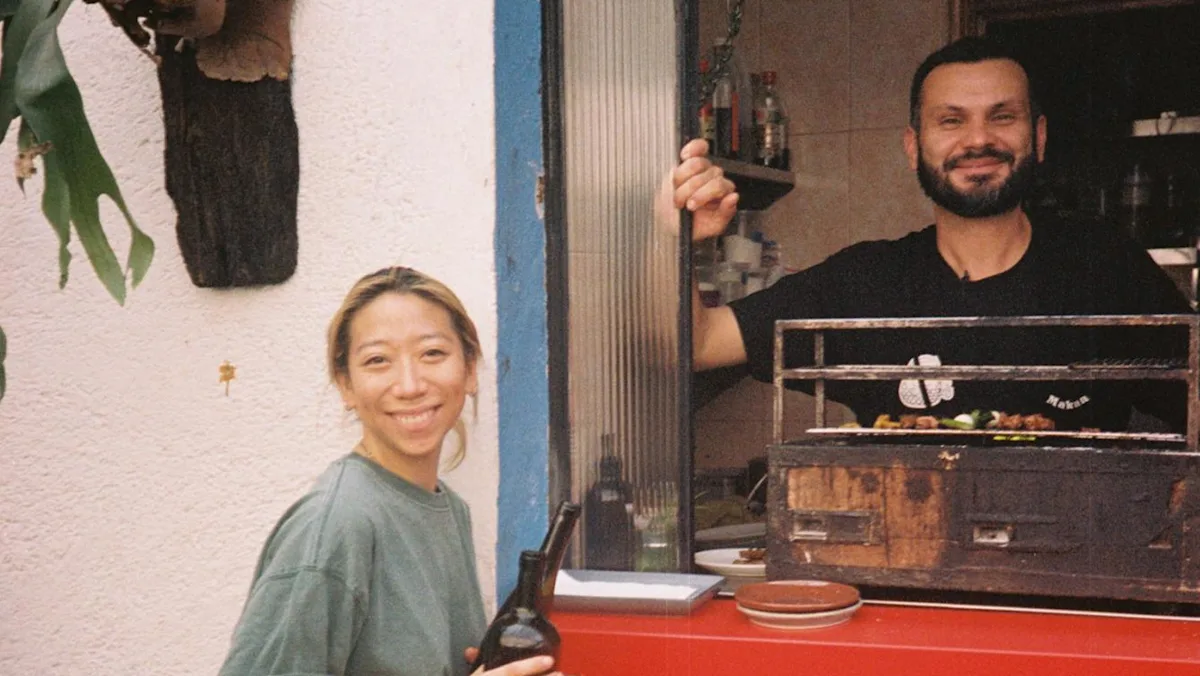 Chef Maryann Yong dan suami di restoran Makan Mexico City
