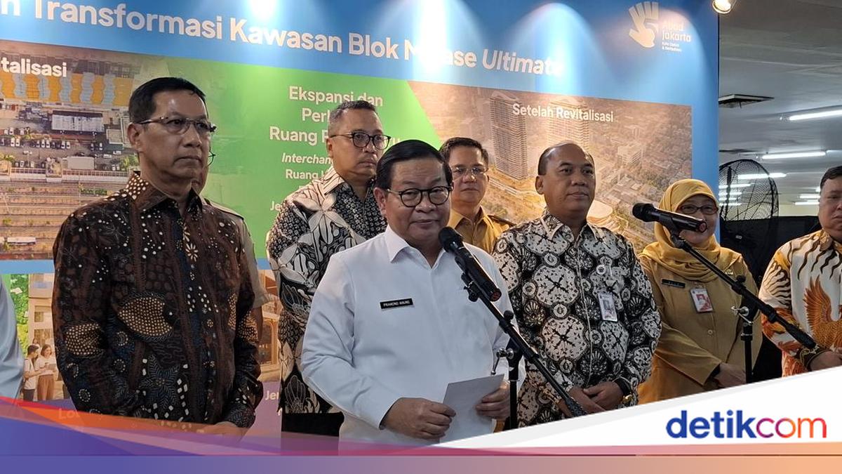 Gubernur DKI Jakarta Pramono Anung memberikan keterangan terkait rumah sempit di Tanah Abang