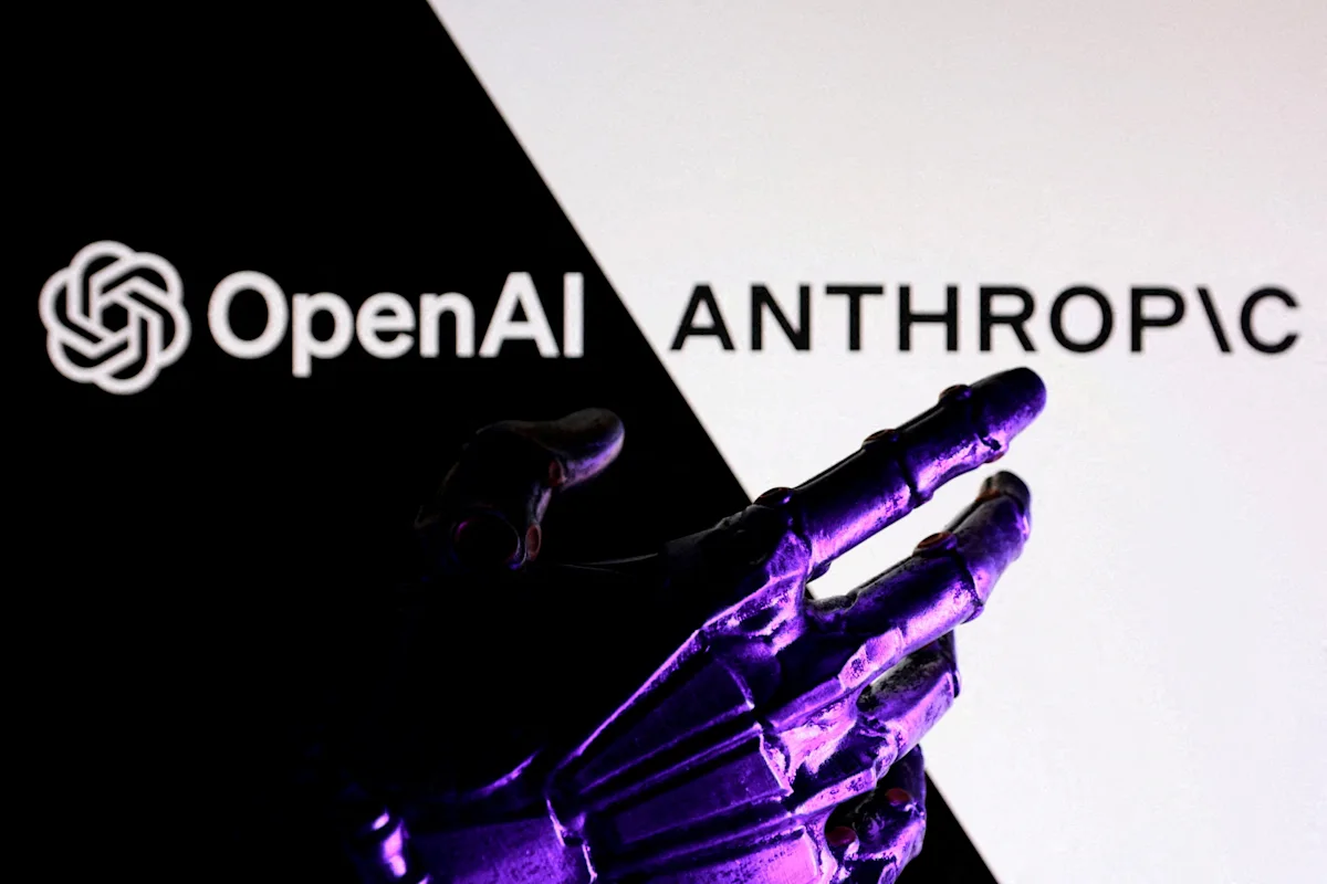 Ilustrasi investigasi FTC terhadap perusahaan kecerdasan buatan OpenAI dan Anthropic