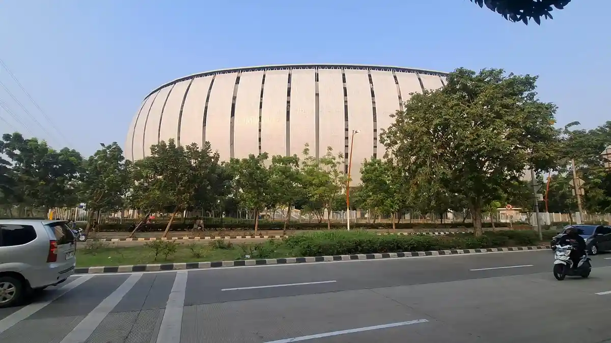 Jakarta International Stadium atau JIS lokasi konser musik The Weeknd