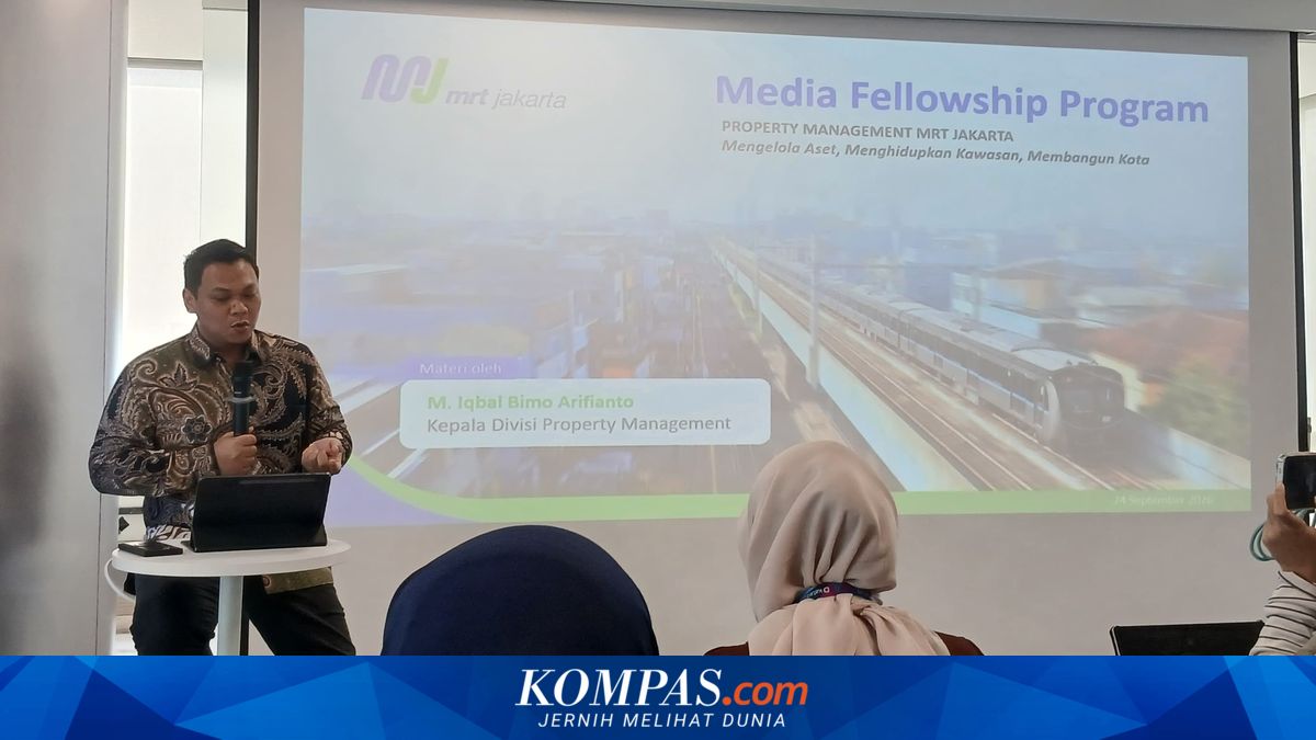 Kawasan Stasiun MRT Jakarta dan area komersial TOD