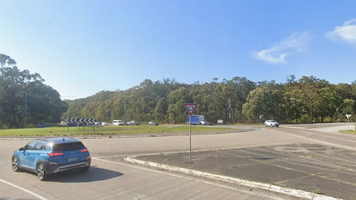 Lokasi kejadian kecelakaan mobil menabrak kerumunan suporter di Newcastle Australia