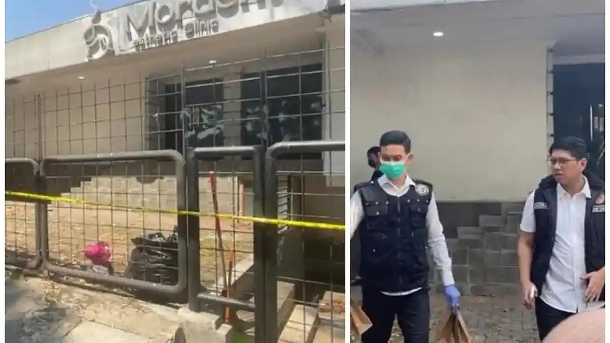 Pemeriksaan forensik kasus kematian Sutrimo di Polda Metro Jaya