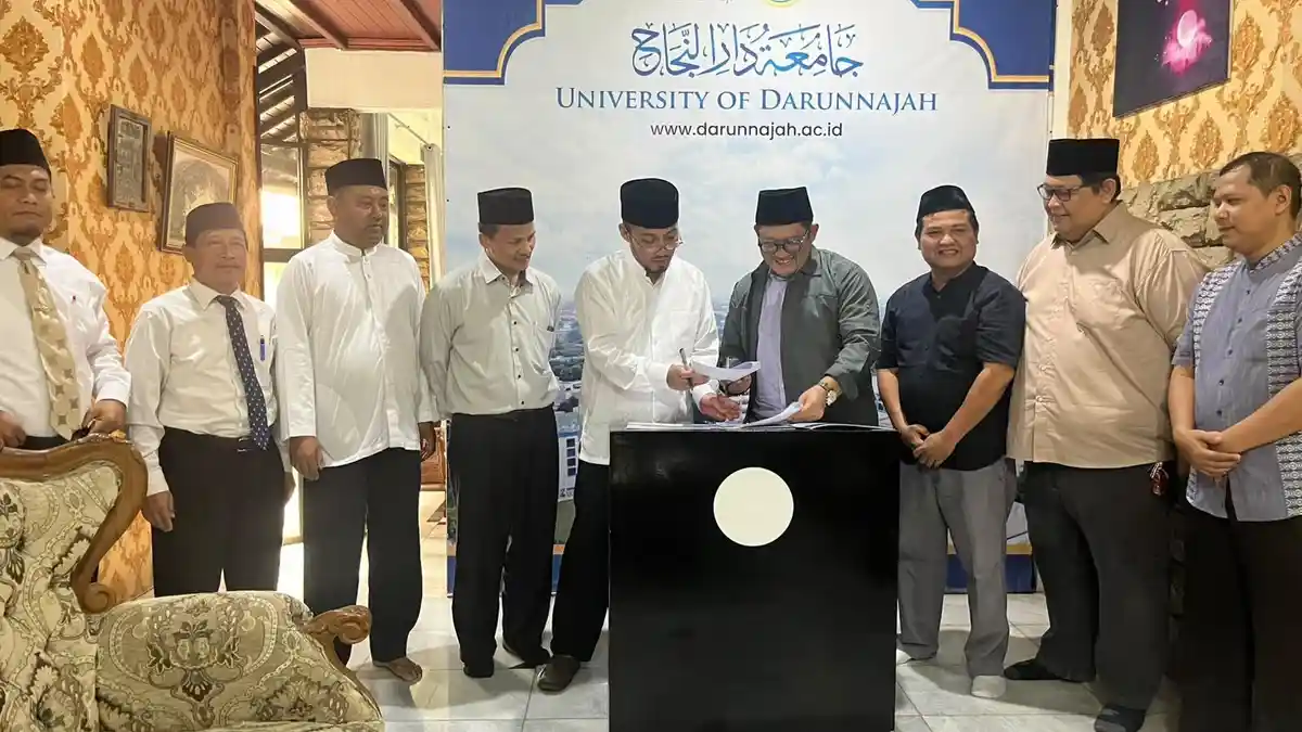 Penandatanganan kerja sama Pondok Pesantren Darunnajah dan Rene Turos Group