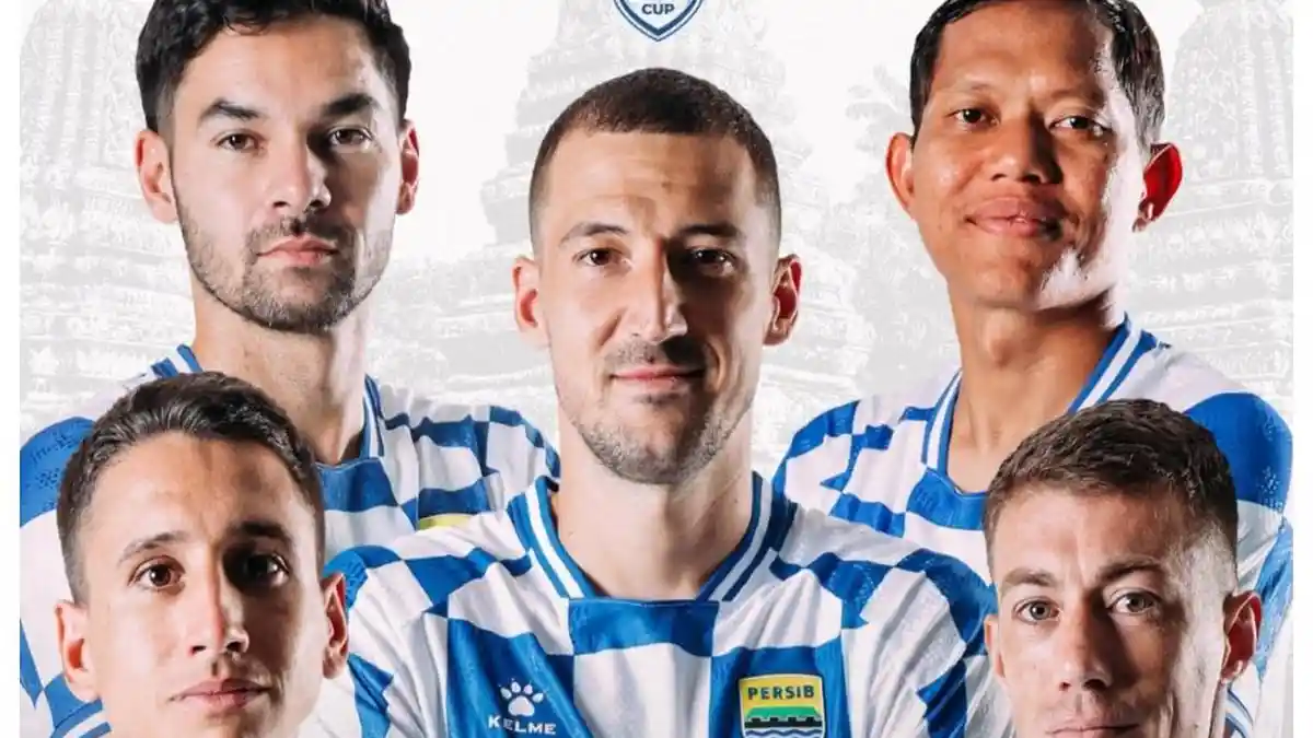 Pertandingan Port FC vs Persib Bandung di ajang ASEAN Club Championship