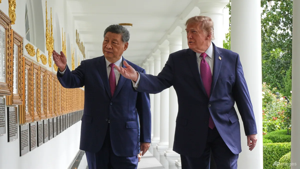 Pertemuan antara Presiden AS Donald Trump dan Presiden China Xi Jinping di Washington