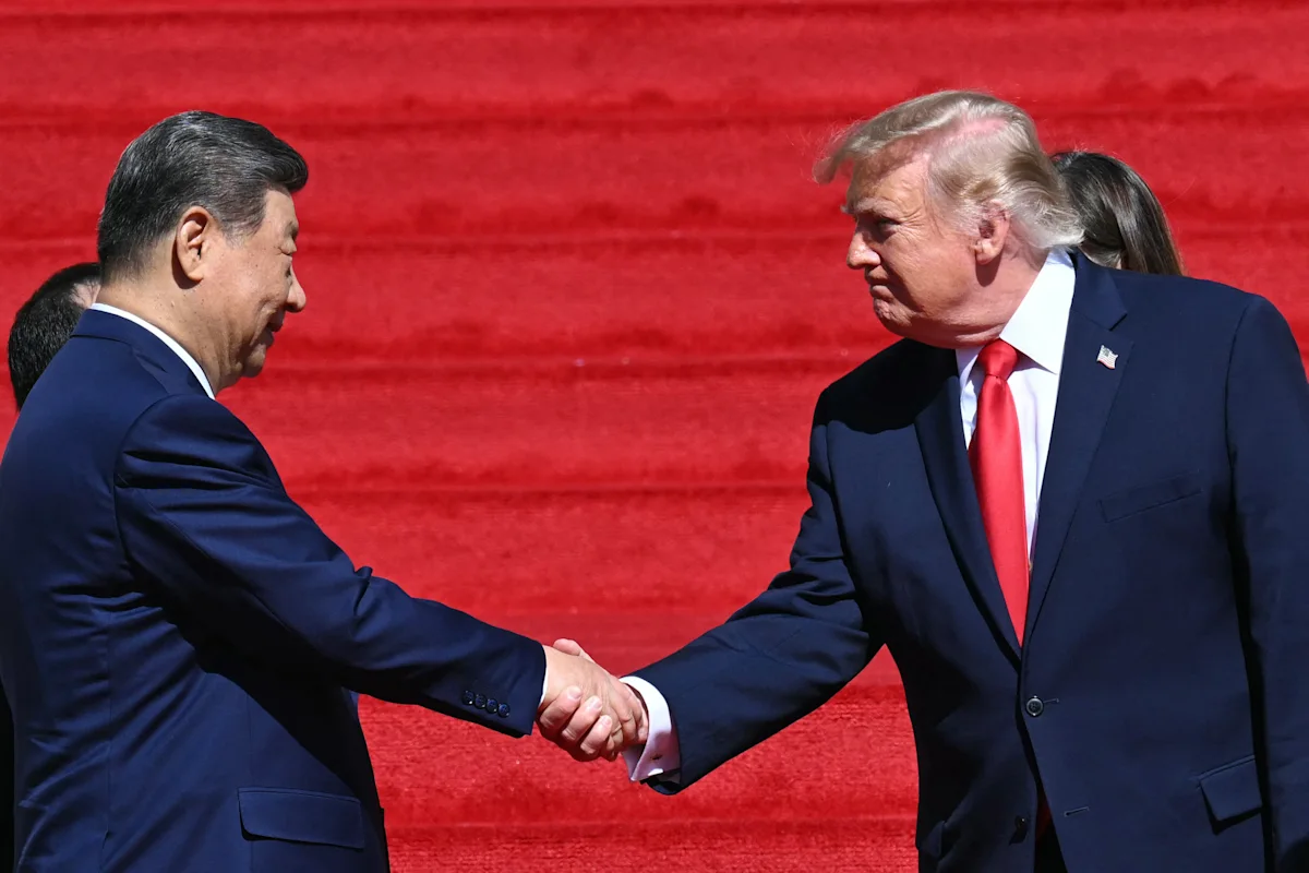 Pertemuan Presiden Donald Trump dan Presiden Xi Jinping dalam KTT AS-China