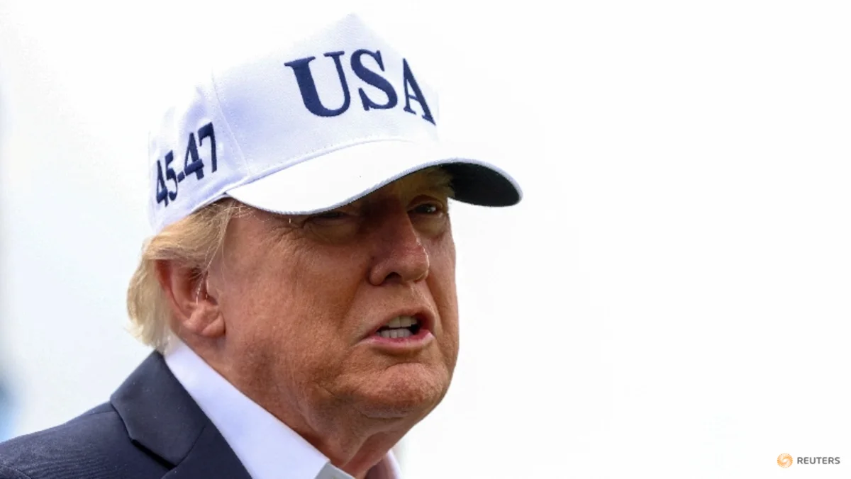 Presiden AS Donald Trump di Doonbeg Irlandia