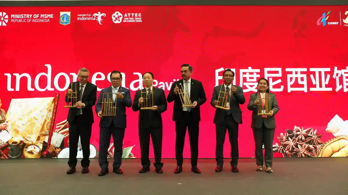 Produk UMKM Jakarta dipamerkan di ajang CISMEF Guangzhou China