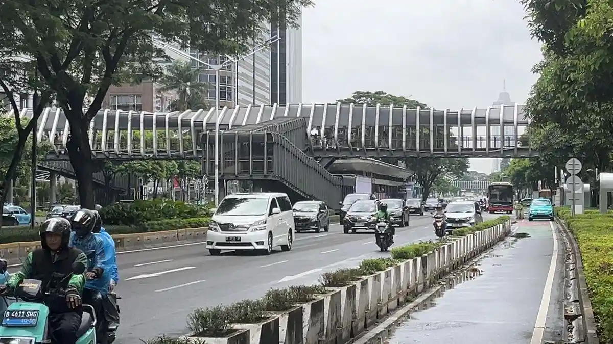 Rekayasa lalu lintas di sekitar kawasan Gelora Bung Karno laga Timnas Indonesia vs Singapura