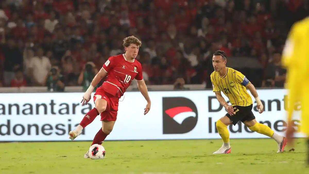 Selebrasi pemain Timnas Malaysia dalam laga FIFA ASEAN Cup 2026
