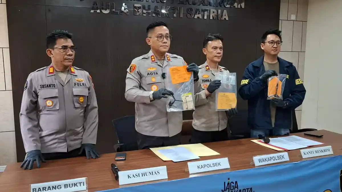 Suasana kawasan Blok M Jakarta Selatan yang akan direvitalisasi dengan konsep modern.