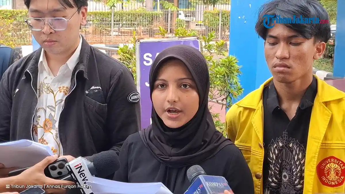 Suasana kawasan Tebet lokasi penyerangan pengurus BEM UI